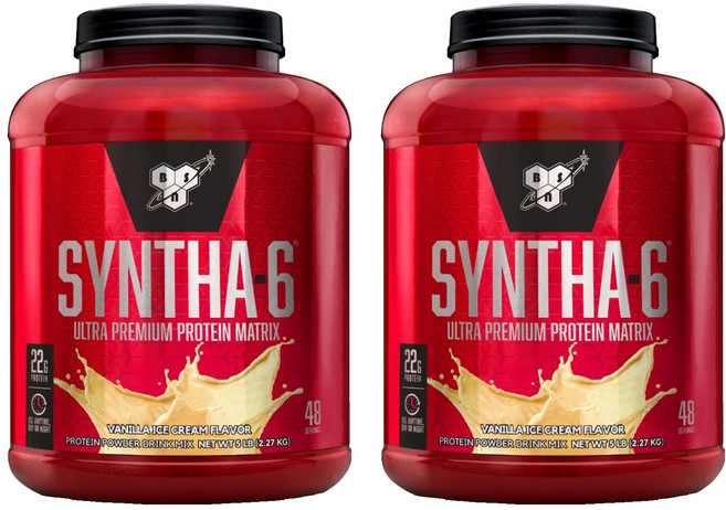 신타6 바닐라향 프로틴 파우더, 2.27kg, 2개