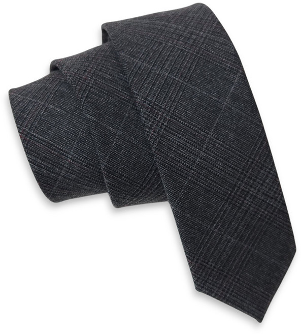 Mscope 格紋時尚窄版手打領帶 MN574