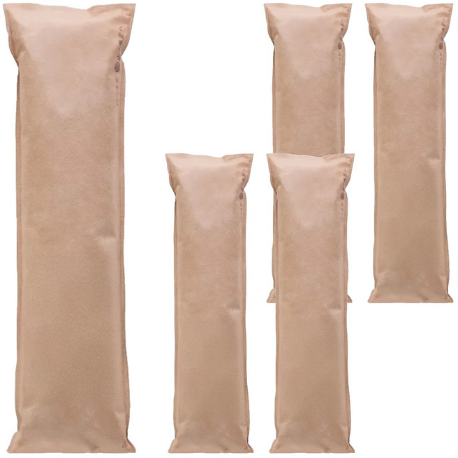 出雲屋炭八 櫥櫃專用窄版調濕木炭 象牙米, 3L, 5個