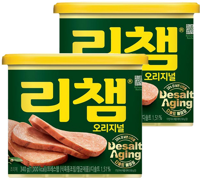 리챔 오리지널, 340g, 2개