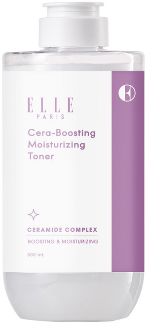 ELLE PARIS 세라마이드 모찌 토너, 1개, 500ml