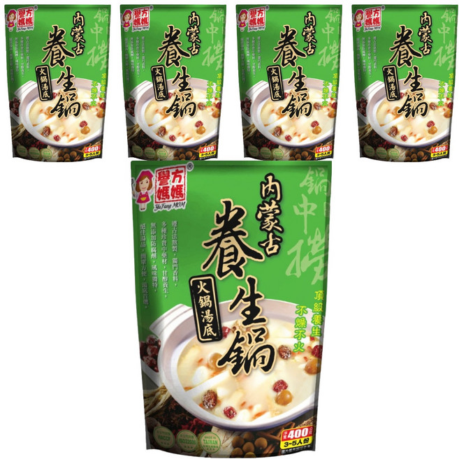 譽方媽媽 內蒙古養生鍋, 400g, 5包