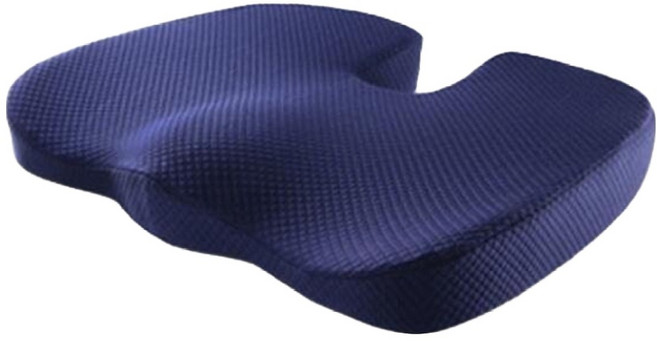 記憶棉毛絨坐墊