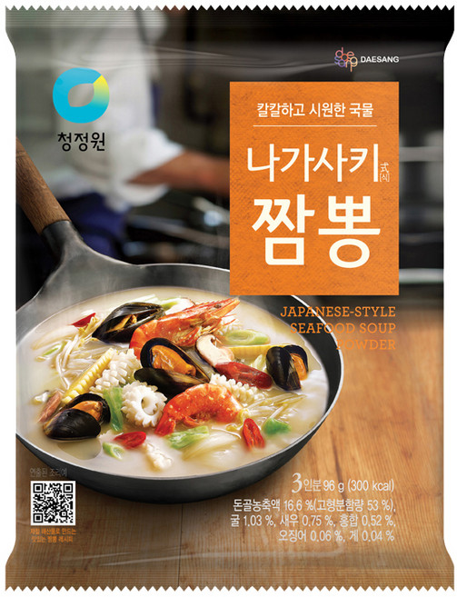 청정원 나가사키 짬뽕 베이스 96g, 1개