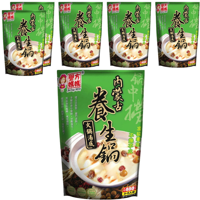 譽方媽媽 內蒙古養生鍋, 400g, 6包