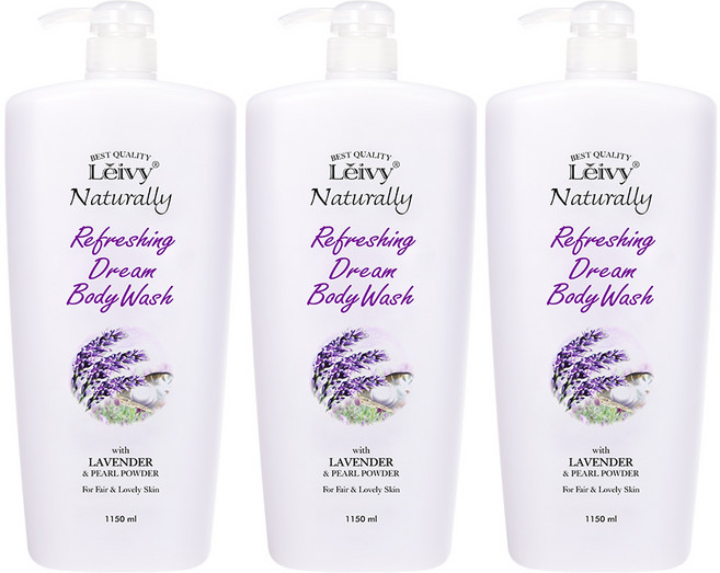 레이비 바디워시 라벤더, 1.15L, 3개