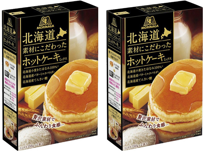 모리나가 홋카이도 핫케익 믹스 2p, 300g, 2개
