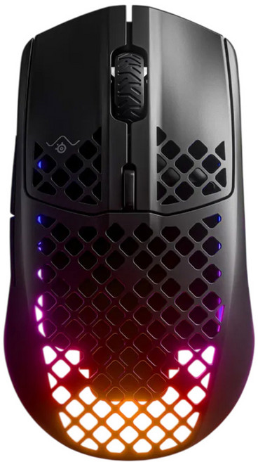 steelseries 賽睿 有線滑鼠, Aerox 3, 黑色
