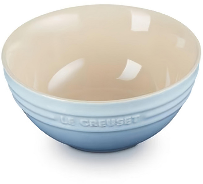 LE CREUSET 瓷器韓式湯碗 450ml, 海岸藍, 1個