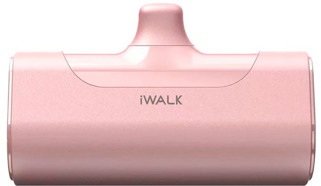 iwalk 四代口袋行動電源 蘋果適用 77 x 47 x 26mm 絢麗粉, DBL4500L