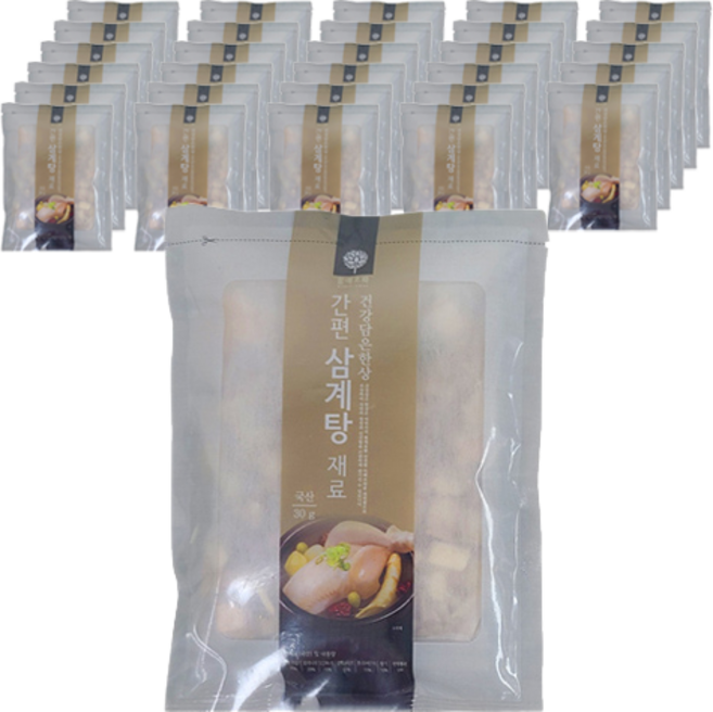몸애조화 간편 삼계탕 재료, 30g, 30개