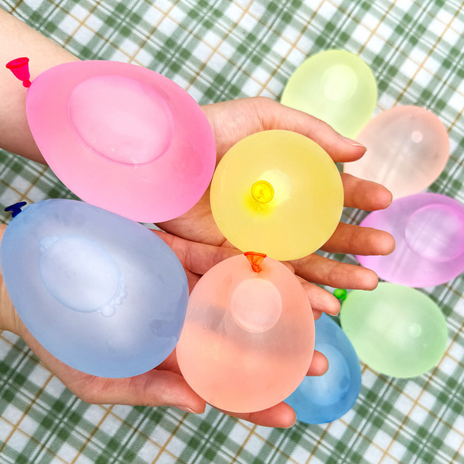 리드홈 물넣기 간편한 라텍스 대량 물풍선 500p, 혼합색상, 1개