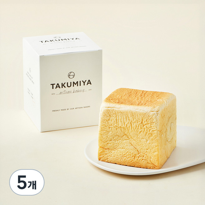 타쿠미야 고급 생식빵 하프, 400g, 5개