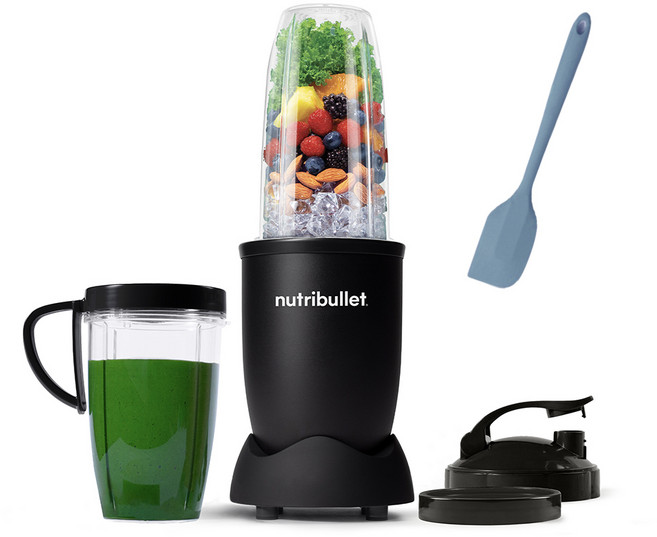 nutribullet 食物調理機 霧面黑 + 迷你刮刀 NB908MAB