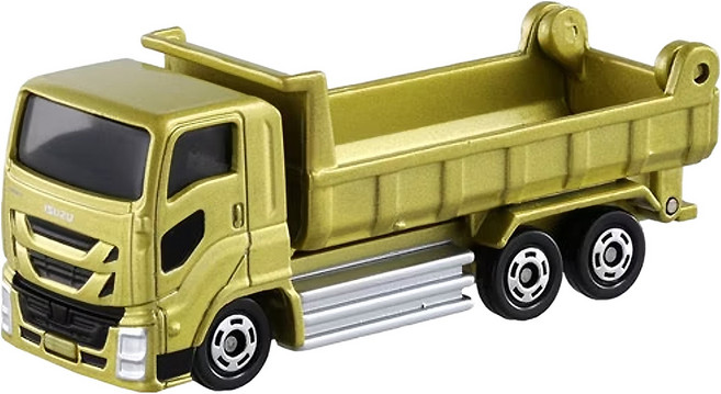 TOMICA 多美小汽車 ISUZU傾倒卡車, NO. 101 黃色, 1台