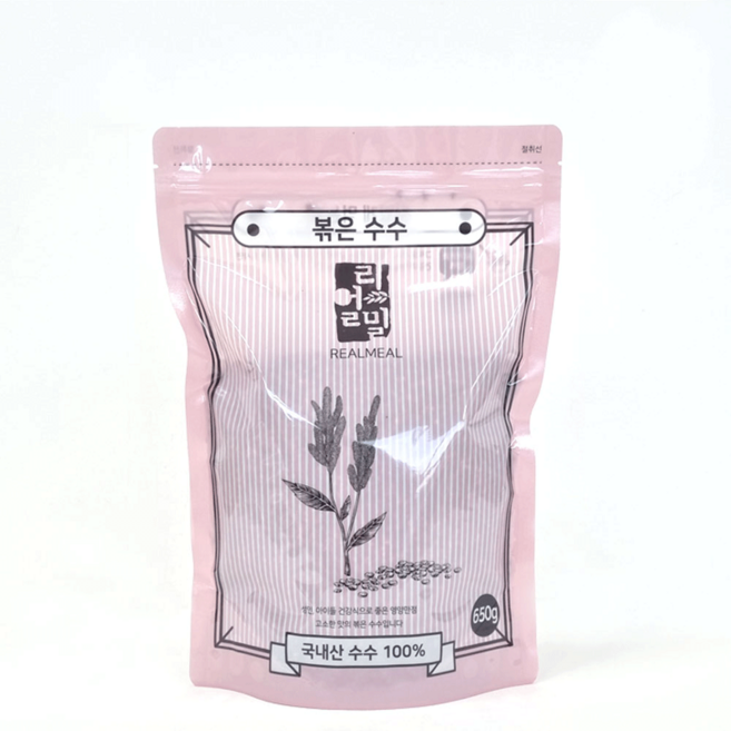 리얼밀 볶은 수수 N, 650g, 1개