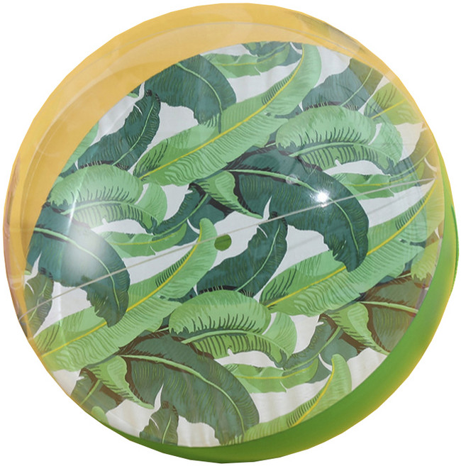 미동마켓 투명 과일 동물 비치볼, 35cm, 식물, 1개