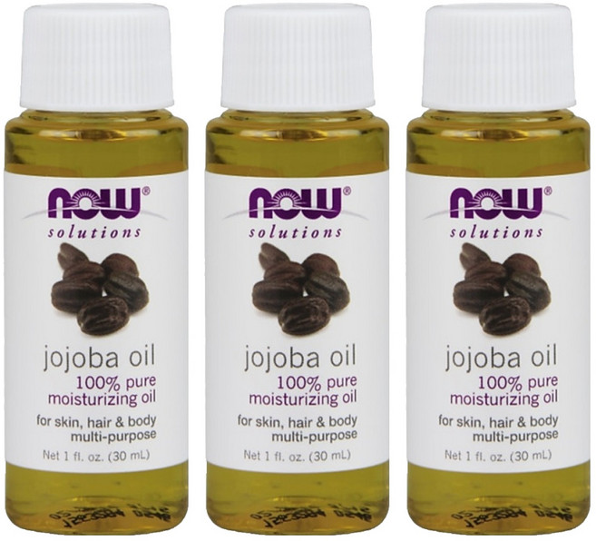 NOW Foods 純荷荷巴保濕油, 30ml, 3瓶