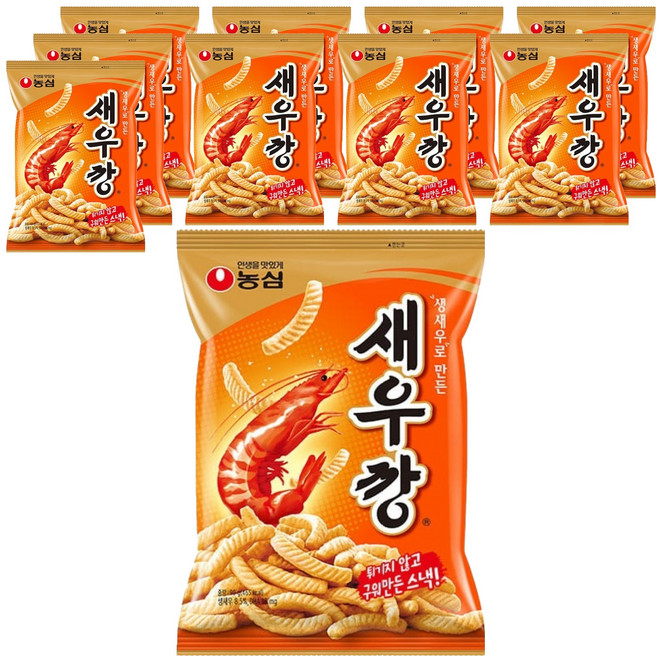 새우깡, 90g, 10개