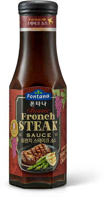 폰타나 프렌치 스테이크 소스, 265g, 1개