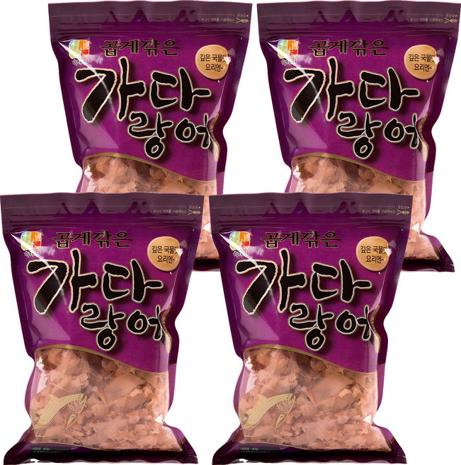 석하 곱게깎은 가다랑어 가쓰오부시, 40g, 4개