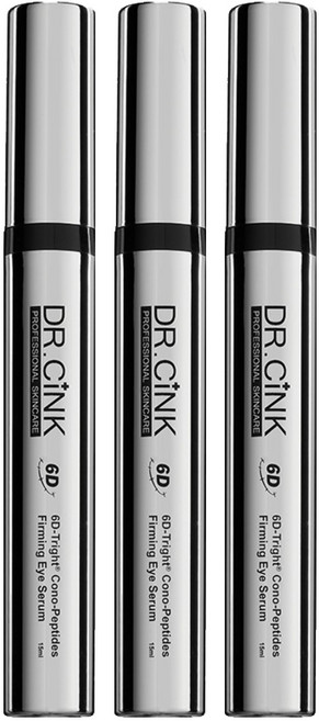 DR CiNK 達特聖克 超時空激光6D毒螺緊緻超導眼萃, 15ml, 3支