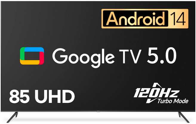 이스트라 4K UHD LED 120Hz AI 맥스 구글 5.0 스마트TV, 215cm(85인치), AN857UHD, 스탠드형, 방문설치