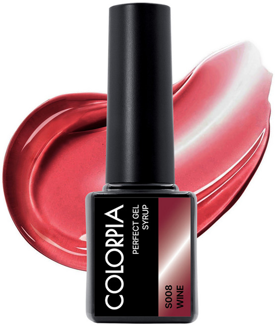 칼라피아 원스텝 시럽 젤네일, S008 와인, 6g, 1개