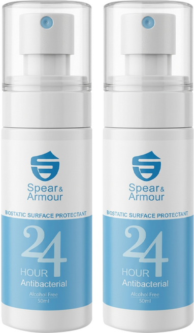 Spear&Armour 24H表面防護噴劑 無酒精, 50ml, 2瓶