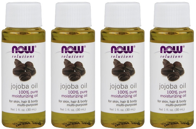 NOW Foods 純荷荷巴保濕油, 30ml, 4瓶