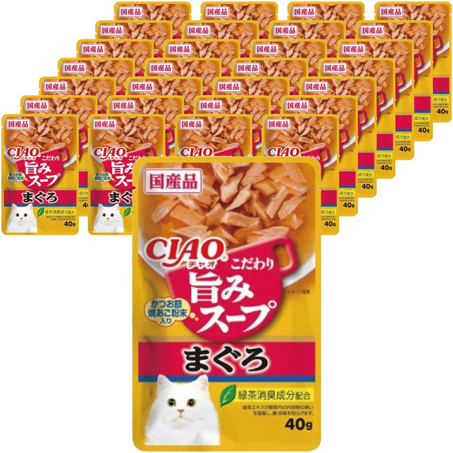 INABA CIAO 鮮味餐包, IC-351 鮪魚 + 鰹魚, 40g, 48包