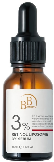 BB AMINO 科研 3%A醇微脂囊青春精華, 15ml, 1瓶