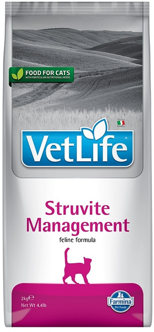 Farmina 法米納 VetLife 獸醫天然處方系列 貓用泌尿道結石管理照護配方乾飼料, 1袋, 2kg, 雞肉