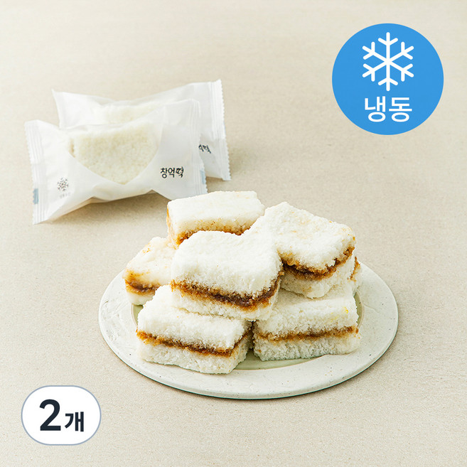 창억떡 꿀설기 (냉동), 50g, 10개입, 2개