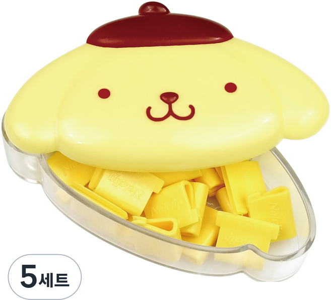 바이하츠 폼폼푸린 통 + 운수좋은날 클립 중, 25개입, 5세트