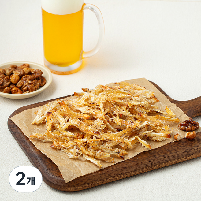 순삭 순살구이 쥐포채, 2개, 120g