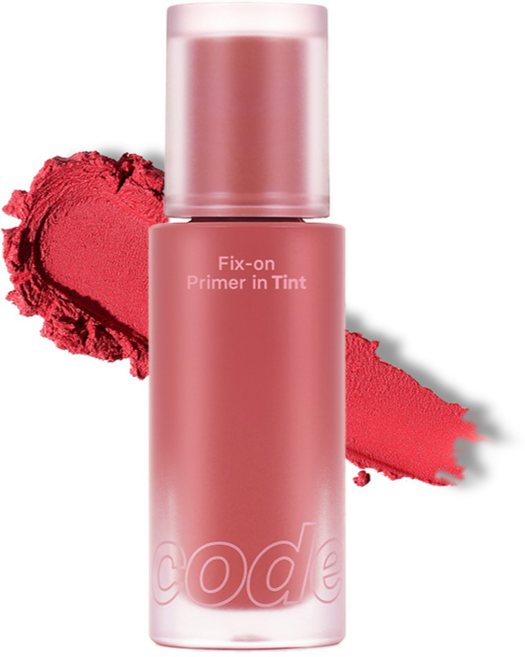 코드글로컬러 픽스온 프라이머 인 립틴트, 01 허쉬 로즈, 4.7g, 1개
