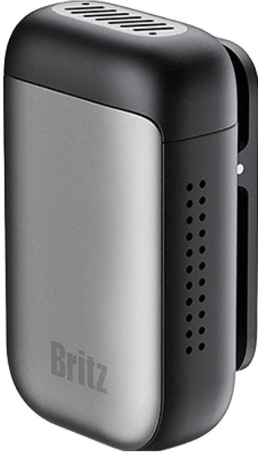 브리츠 AI 커넥트 초경량 클립형 무선 웨어러블 블루투스 스피커, BZ-WM8, 블랙 + 실버