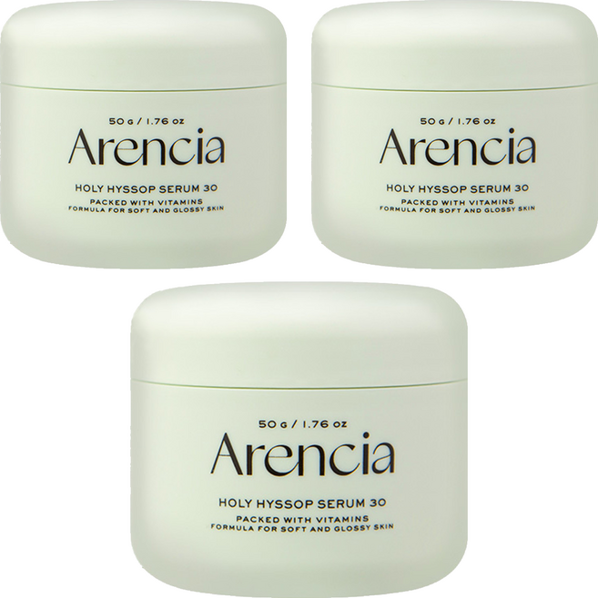 Arencia牛膝草凝膠精華50ml 富含維他命ACE 深層保濕 清爽不黏膩 打造透亮光澤肌, 50ml, 3罐