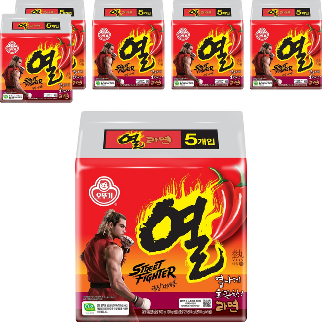 오뚜기 열라면 120g, 30개