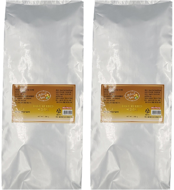 내츄럴스파이스 바질럽드, 500g, 2개
