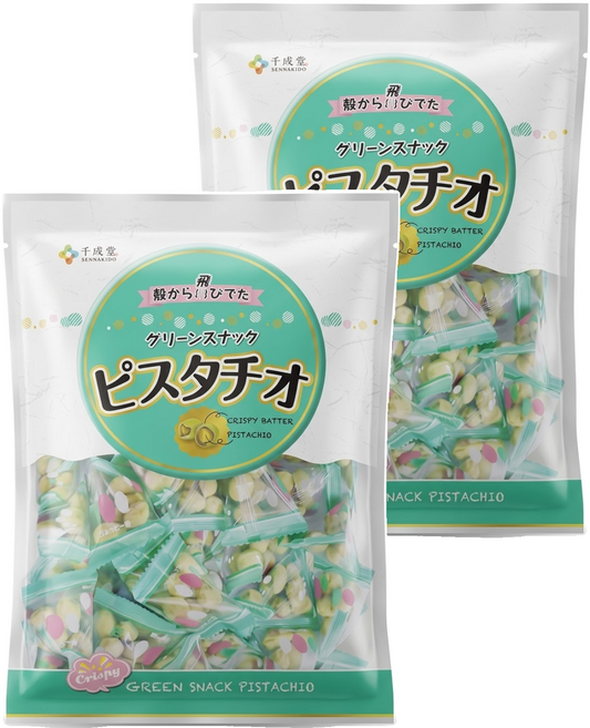 SENNARIDO 千成堂 開心果豆菓子, 208g, 2袋