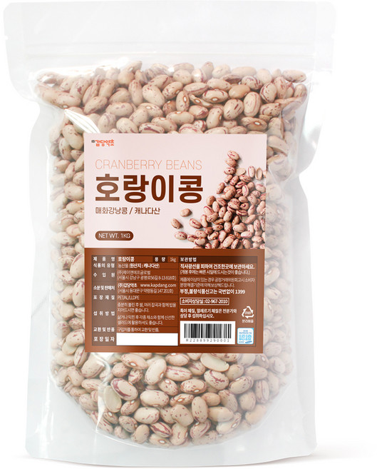 갑당약초 호랑이콩, 1kg, 1개