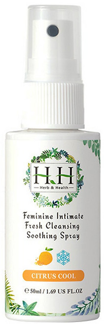 HH 草本新淨界 私密潔淨舒緩噴霧 柑橘涼感, 50ml, 1件