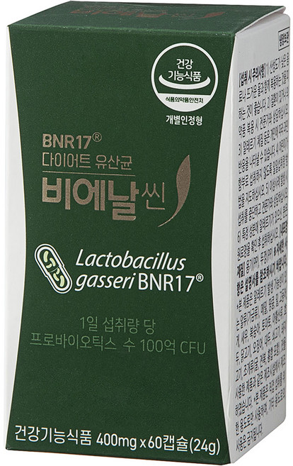비에날씬 다이어트 유산균 캡슐, 60정, 1개