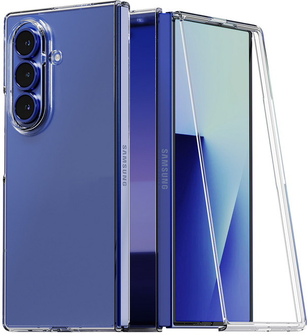 누아트 변색없이 투명한 어센틱클리어 하드 휴대폰 케이스