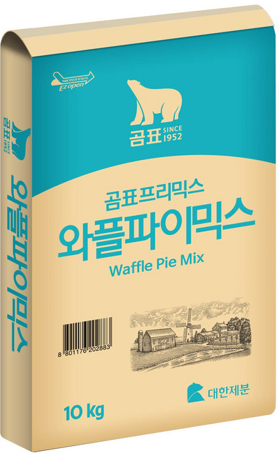 곰표 와플파이믹스, 10kg, 1개
