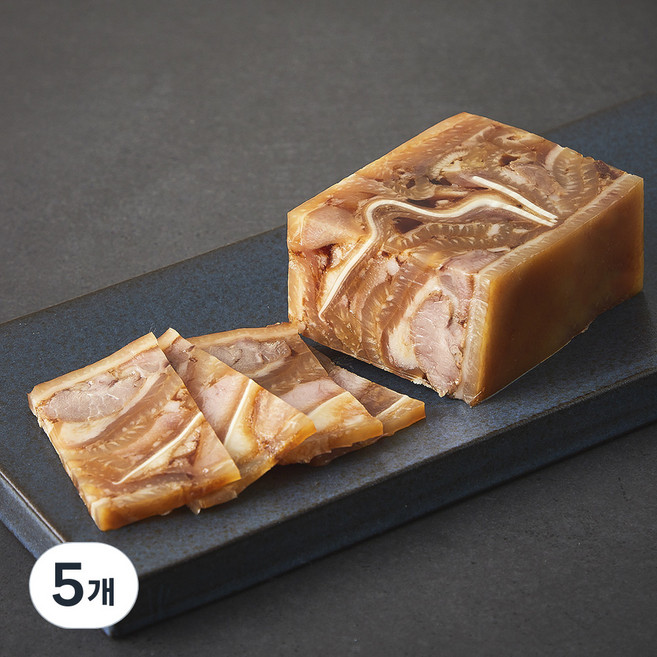 맛의고수 프리미엄 통편육, 250g, 5개