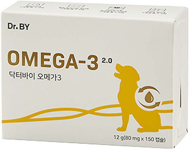 닥터바이 강아지 오메가3 영양제, 30정, 종합영양제, 5개