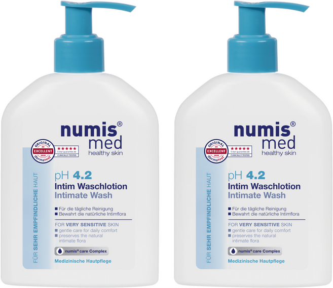 numis med 樂美思 pH4.2 私密處潔膚露, 200ml, 2瓶